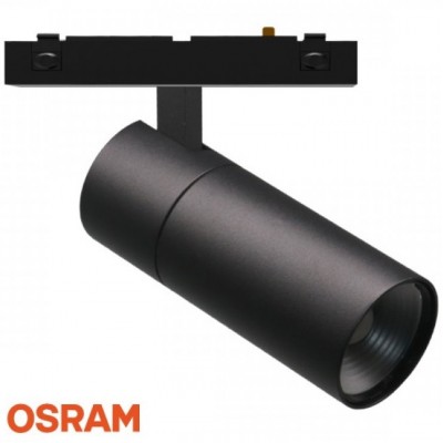 Φωτιστικό Osram LED 18W 48V 1800lm 30° 3000K Θερμό Φως Μαγνητικής Ράγας Slim 6666